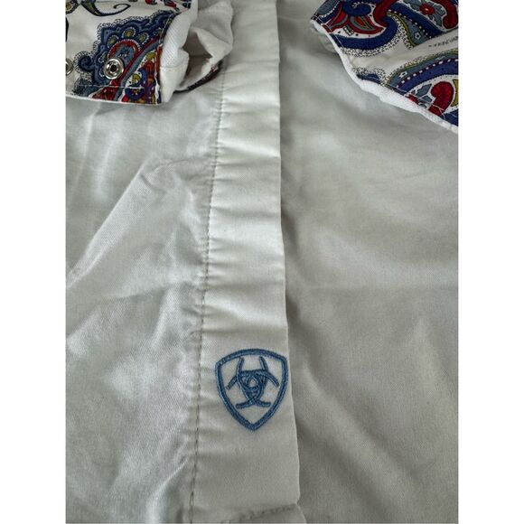 Ariat Pro Series Womens Triumph Show Equestrian Shirt Size 34 Small - Picture 6 of 13